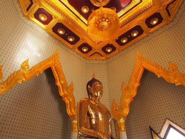 Wat Trai mit Golden Buddha, Travel to Bangkok
